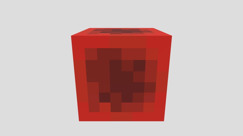Redstone Block Logo Style