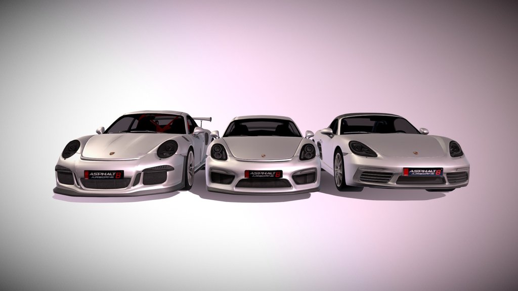 Asphalt 8 - Porshe's
