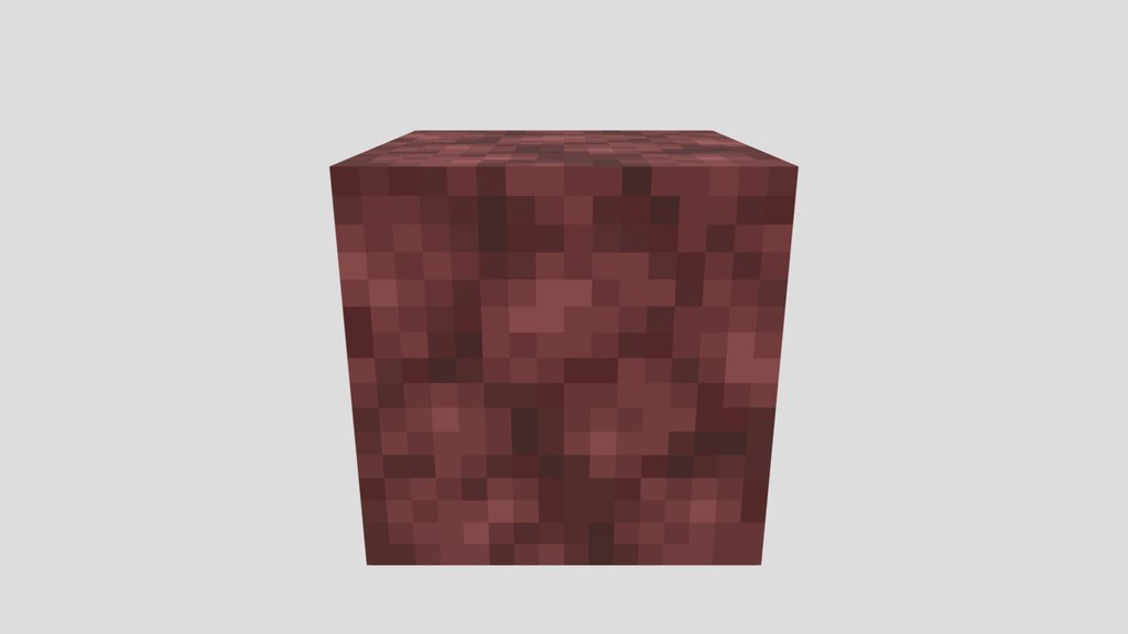 Netherack block Minecraft free