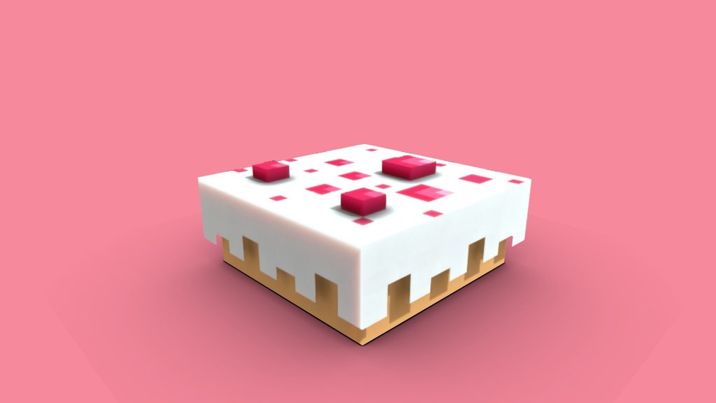 Minecraft cake