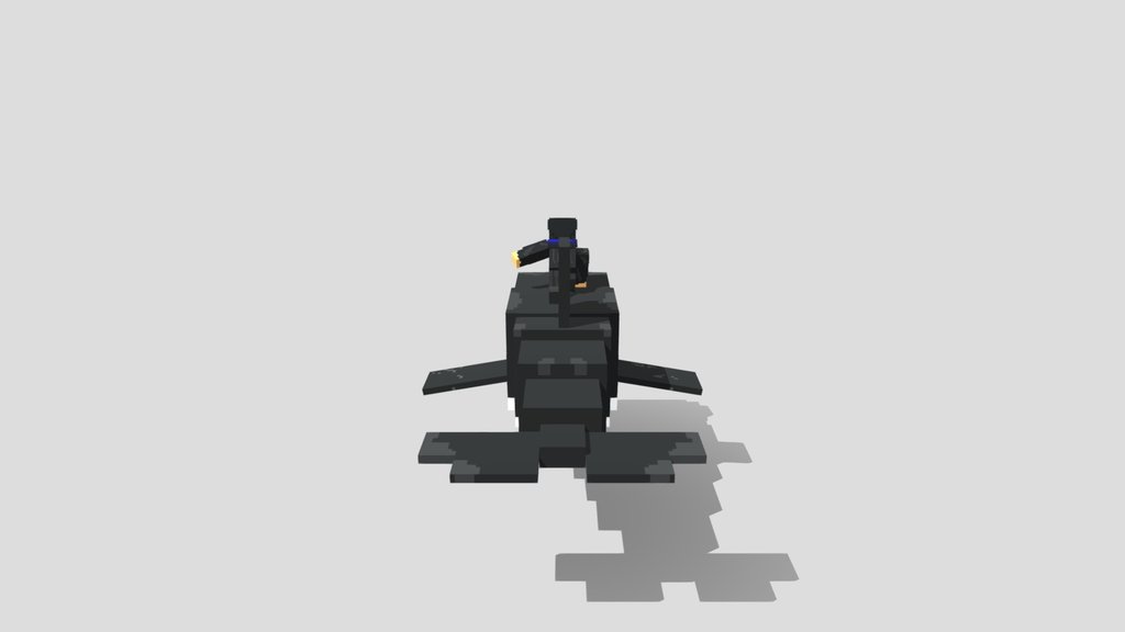 Orca Whale [ Minecraft Creation ]