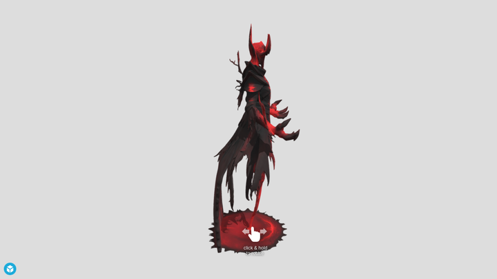Crimson Fire Demon - TripoSR vs SupaVoxel