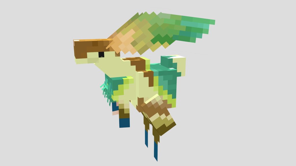 Flying Bunny Minecraft Mob/Entity