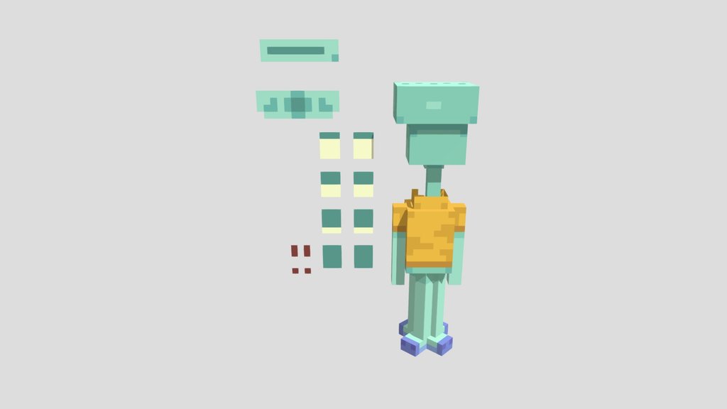 Squidward (Minecraft SpongeBob dlc map)