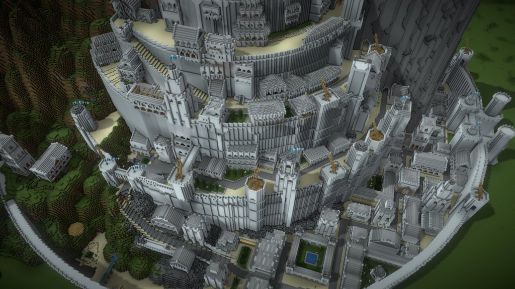 Minas Tirith - Minecraft