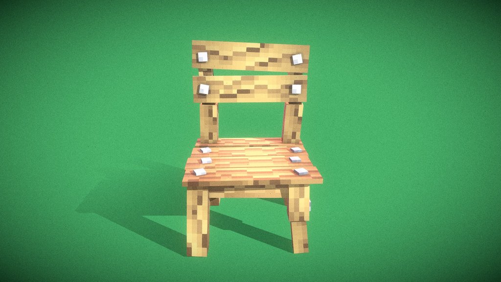 Pixel Wooden Chair