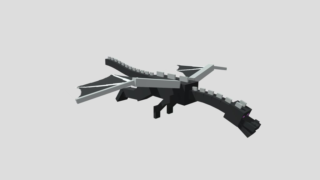 Minecraft Ender Dragon | Bare Bones