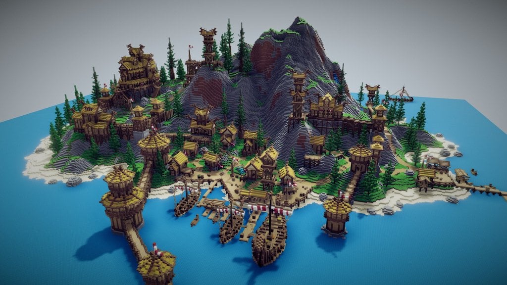Viking Island - Minecraft