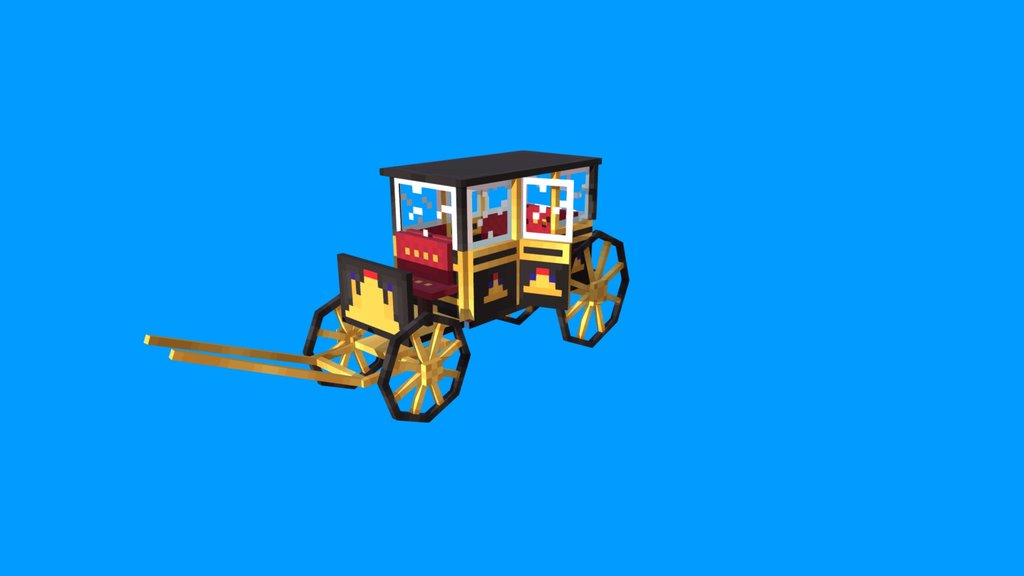 carriage Minecraft Model